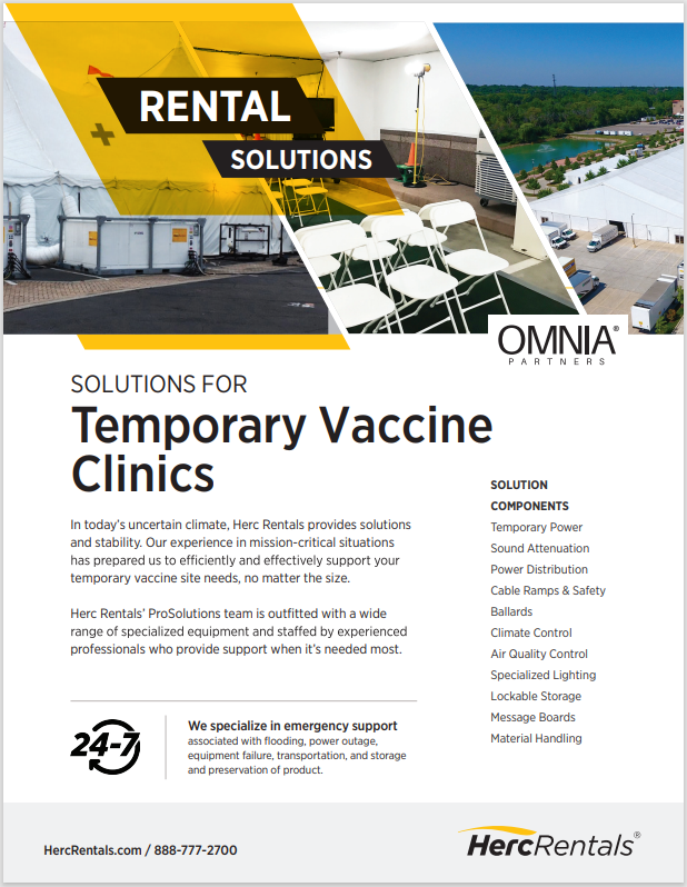 Herc Rentals Vaccine Clinic Brochure
